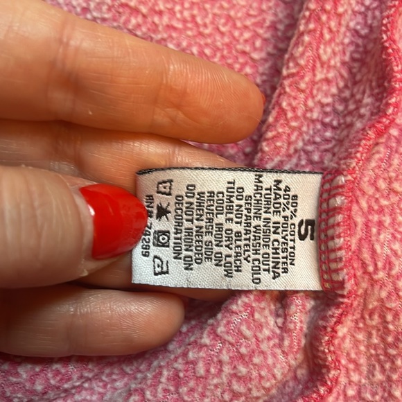 Butter Super Soft Pink girls hoodie with rhinestones Size small/5 - Picture 6 of 6